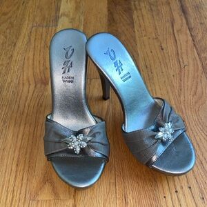 Made in Taiwan Mule heels